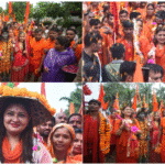 पंडरिया विधायक भावना बोहरा और कांवड़ियों ने यात्रा के पांचवे दिन मोहतरा से यात्रा प्रारंभ कर डोंगरिया महादेव का किया जलाभिषेक, पंडरिया नगर में स्वागत के लिए उमड़ा शिवभक्तों का जन सैलाब